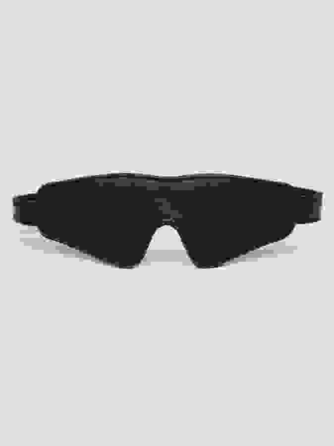 Fifty Shades of Grey Bound to You Faux Leather Blindfold, Black, hi-res
